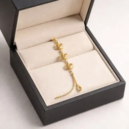 Grandeur Glint Stainless Steel Bracelet