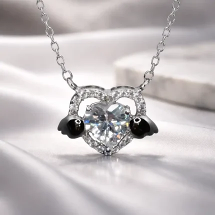 Wildwood Wing Diamond Cut Necklace
